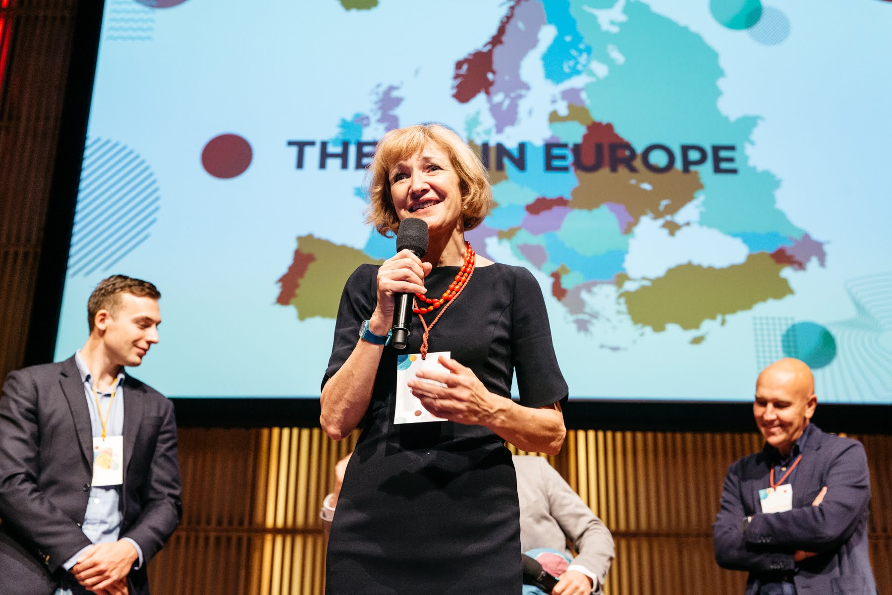 Katie Hill B Lab Europe CEO speaking at 2019 Summit