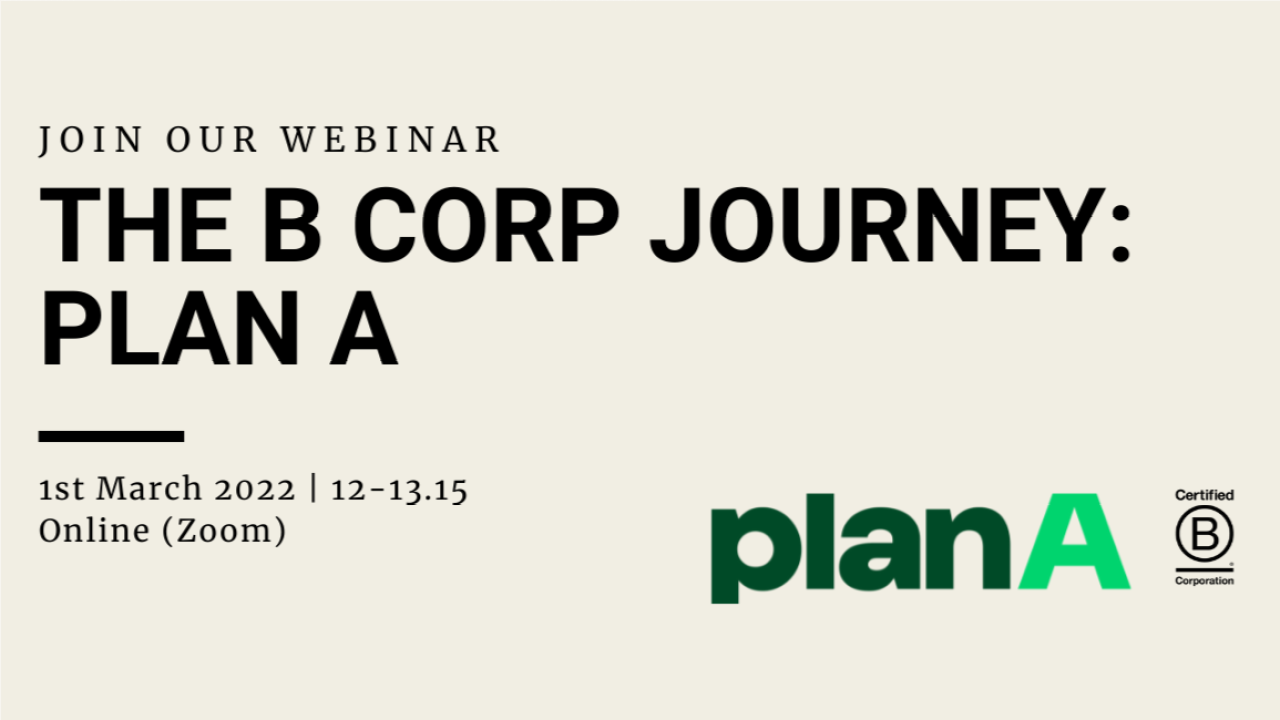 The B Corp Journey: Plan A - B Lab Europe