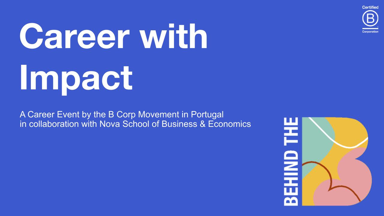 Career with Impact Event