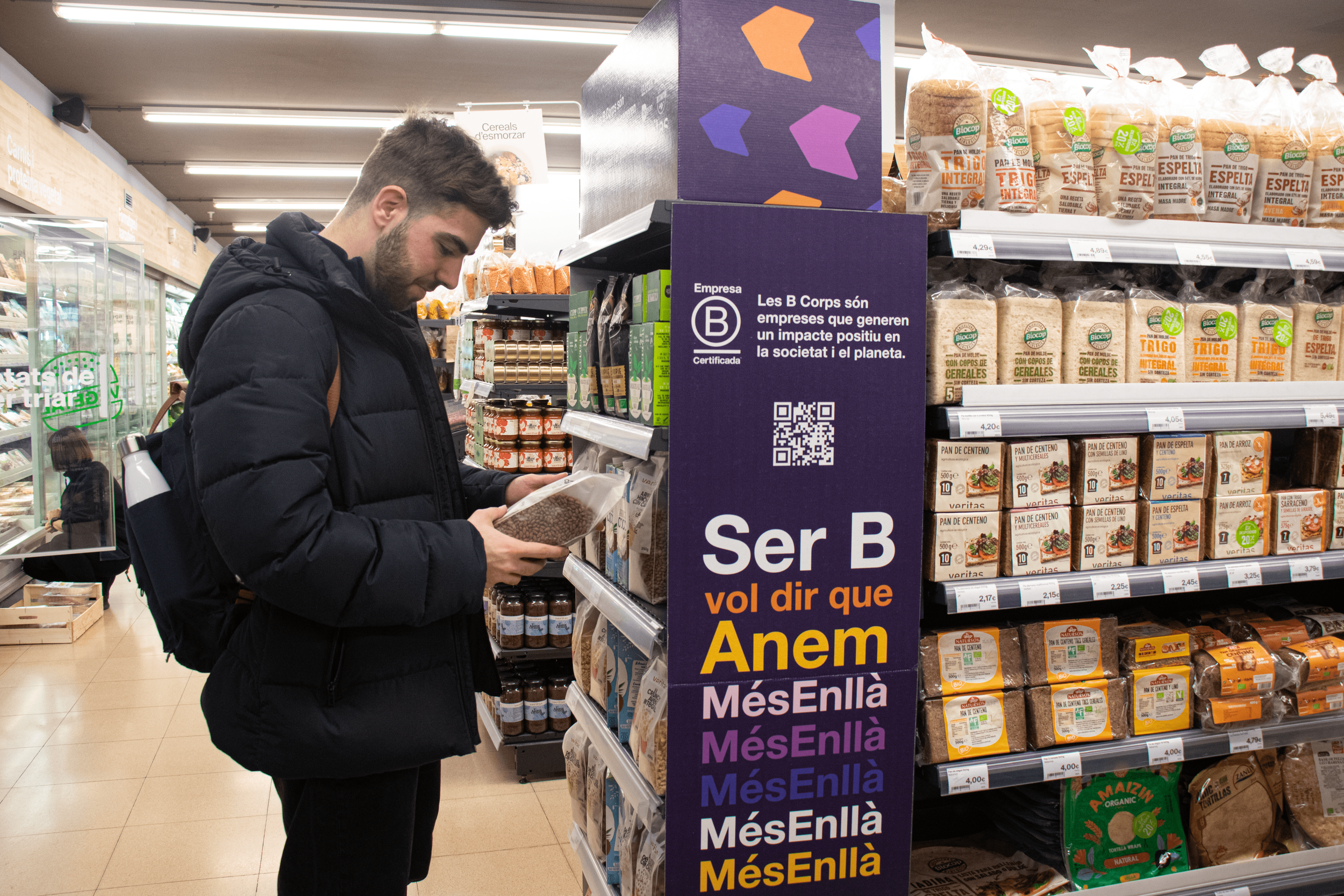 B Corp Month Supermarket Takeover at Veritas in Spain