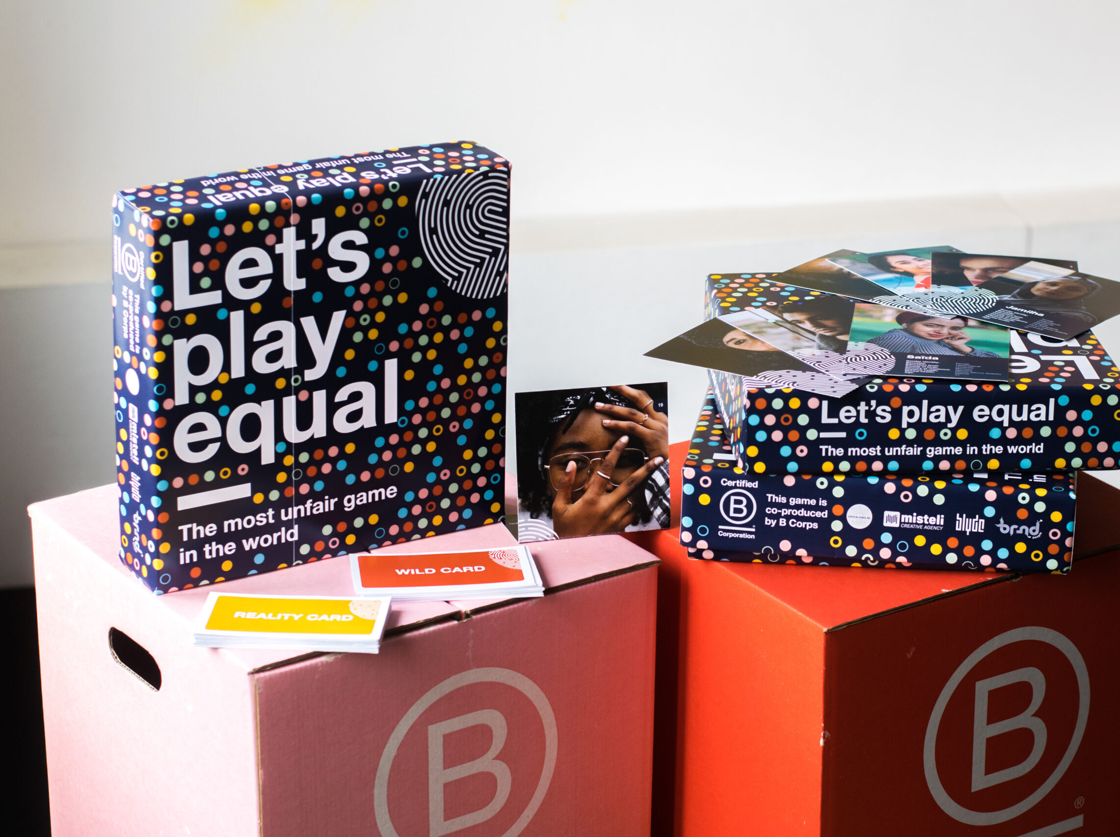 Let’s play equal – a board game co-produced by four B Corps