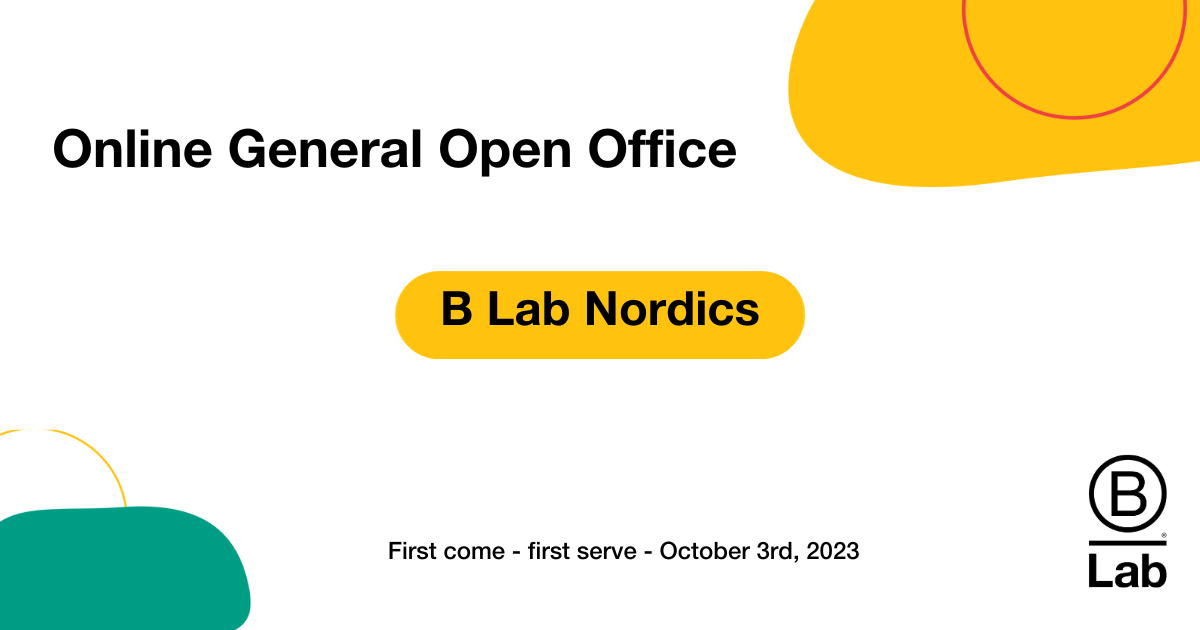 General Open Office B Lab Nordics