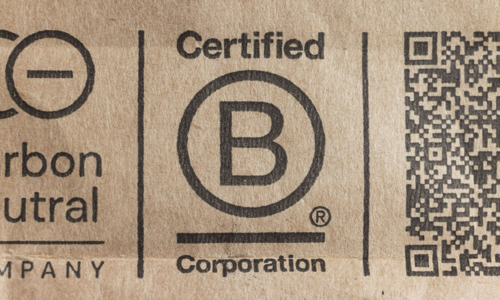 In pursuit of B Corp cerrtification