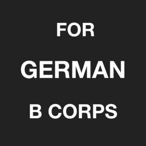 For German B Corps Event