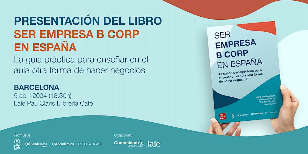 B Lab Spain Book Presentation